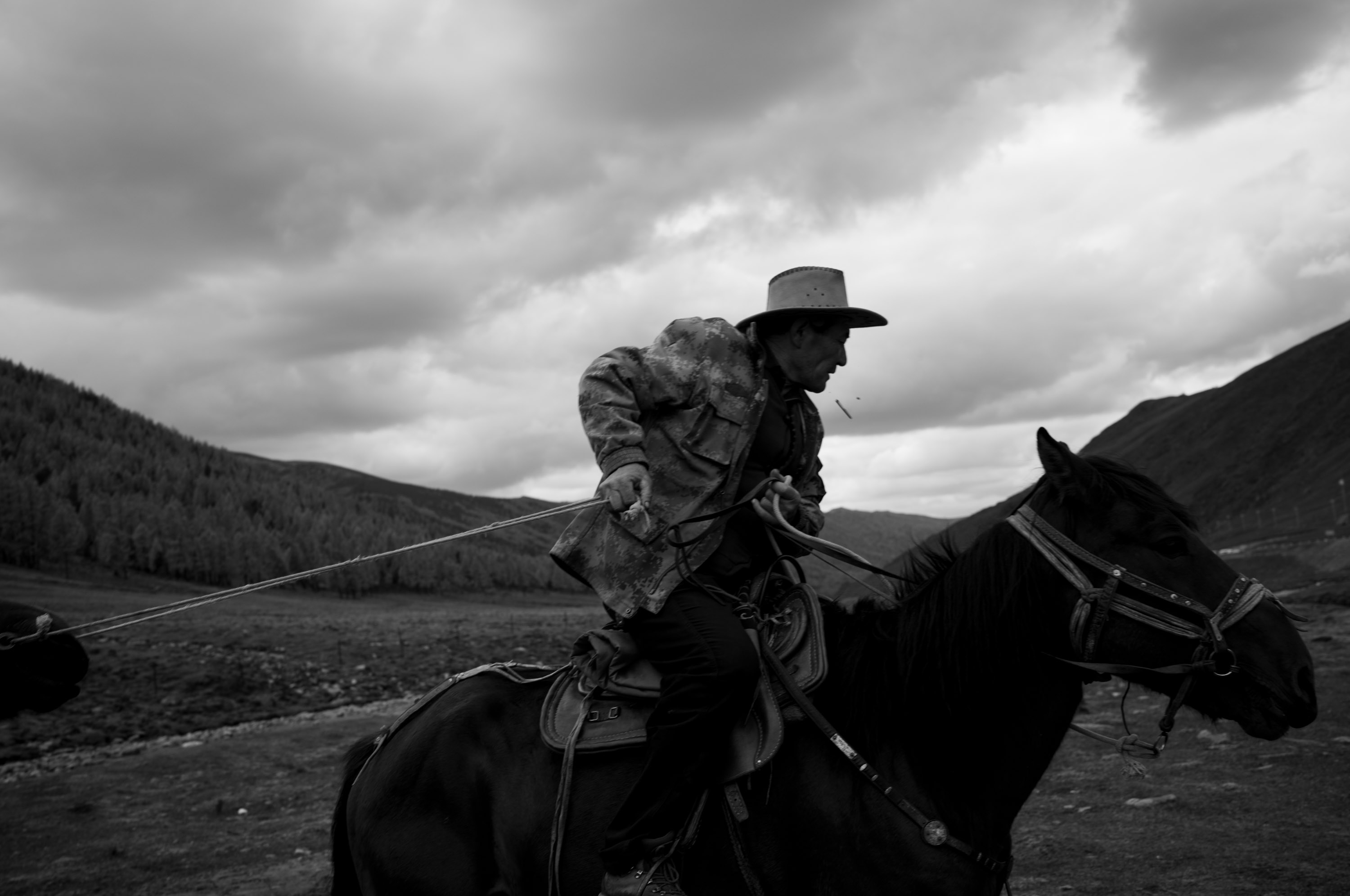 阿勒泰的哈萨克牧民