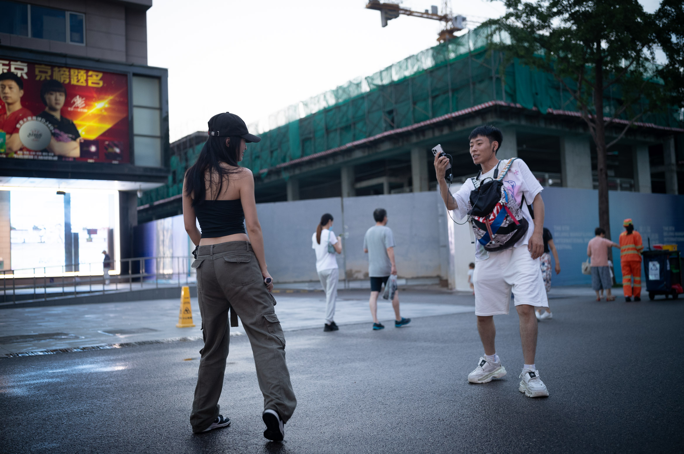 Tiktok(Douyin) influencer in Beijing 北京的直播网红