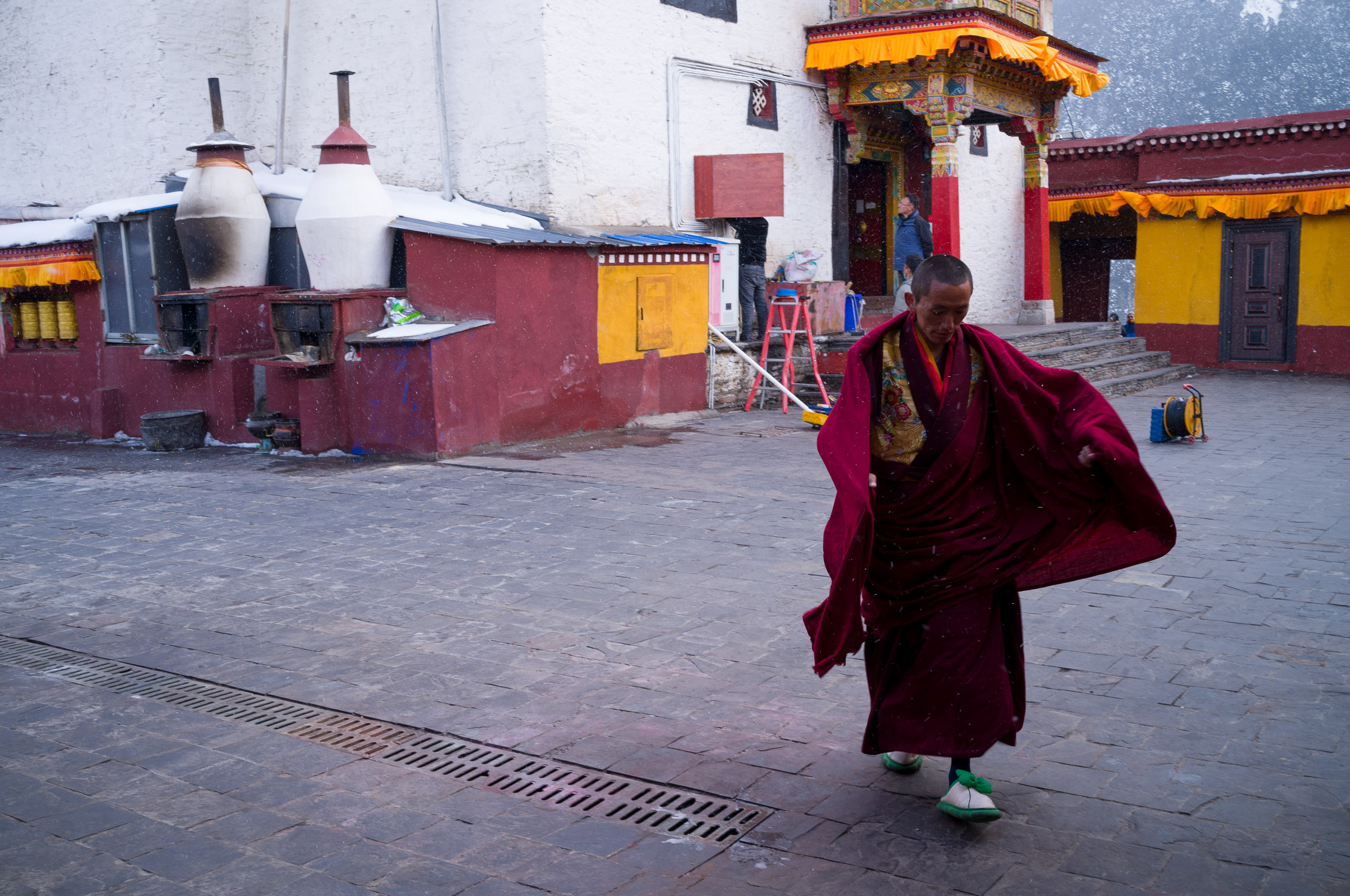 Monk 卡久寺的僧侣