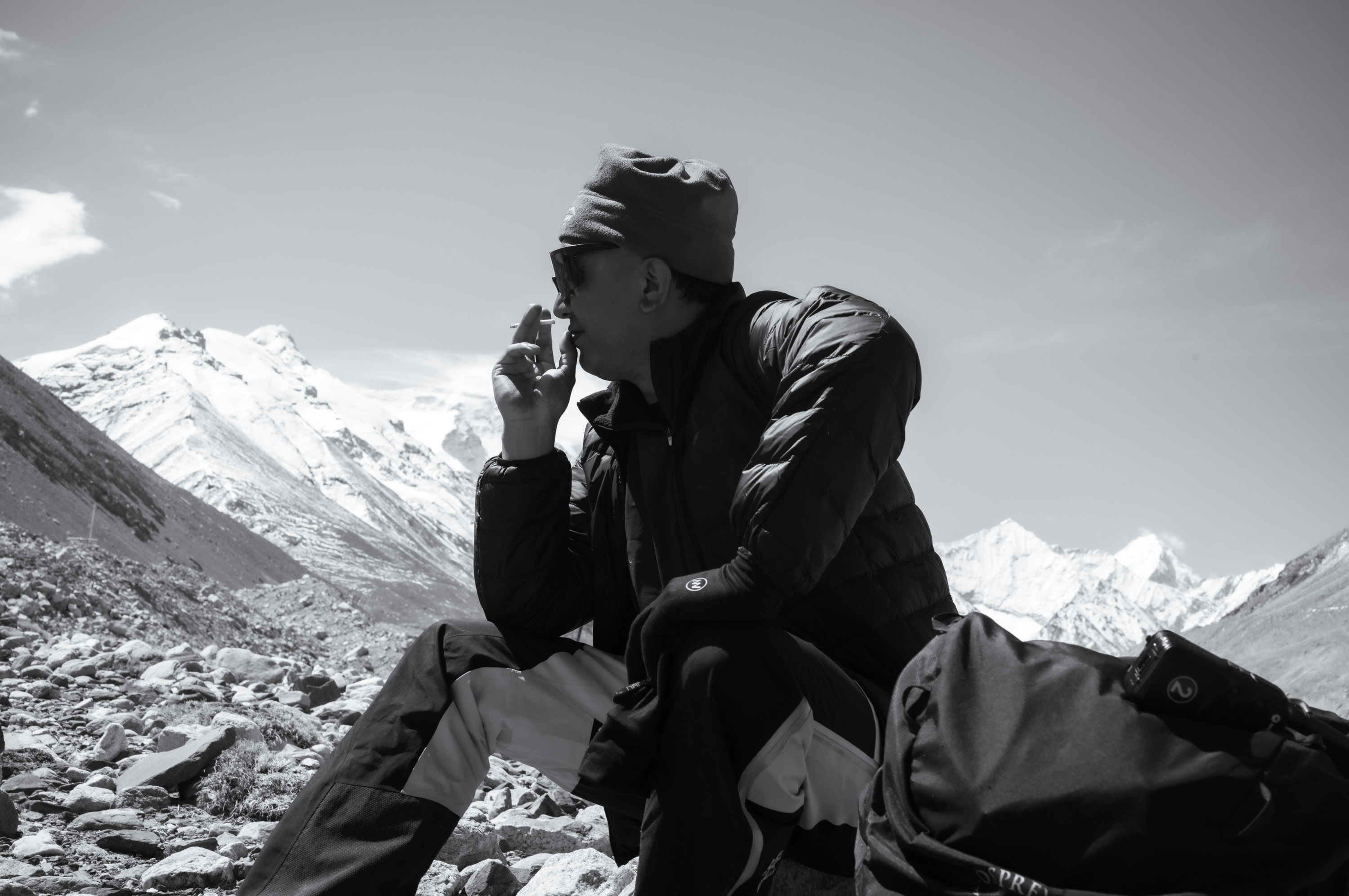 Smoking guide. 抽烟的向导.